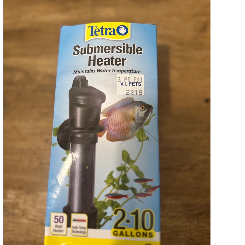 NEW Tetra Submersible water Heater, 50 Watt